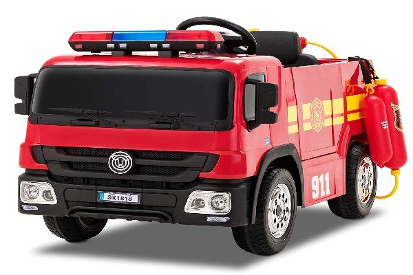 Masinuta electrica Kinderauto Fire Truck Hollicy STANDARD #RED