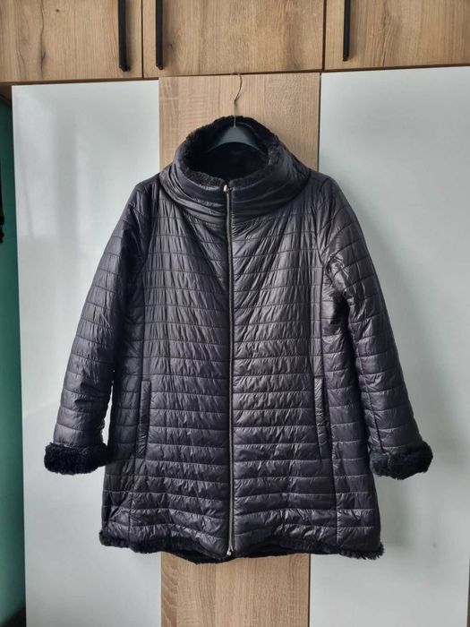 Двулицево дамско палто .Две палта в едно