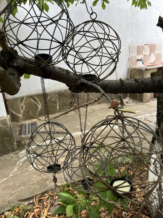 Продавам висящи свещници 6 бр 25лв