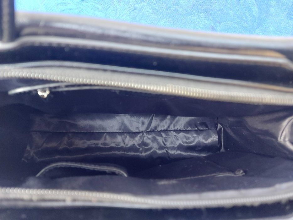 *Tosoco Geanta de documente | 37×28×9 cm, Negru