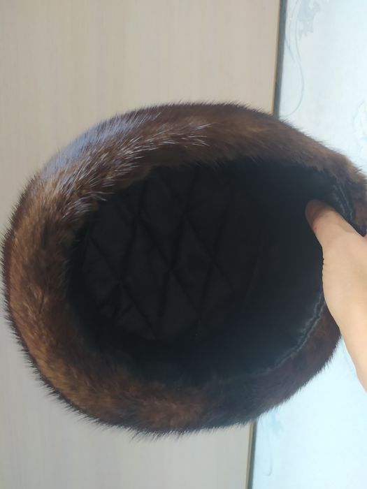 Шапка женская, норка.