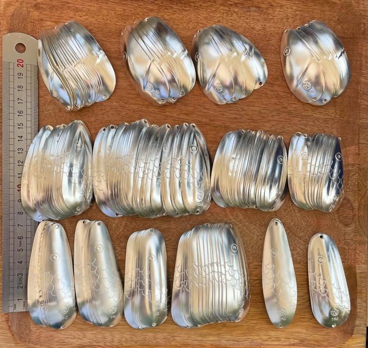 Momeli artificiale (pescuit spinning): Lingurițe rotative și Oscilante (Hand Made-TV LUREX)