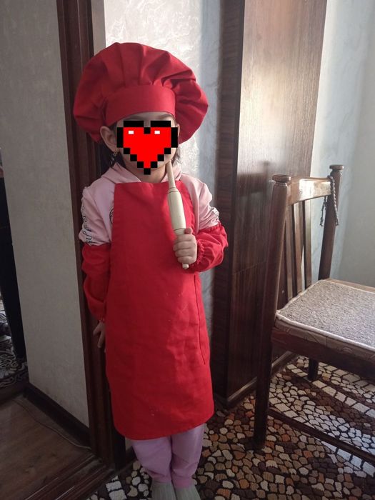 Детский фартук набор