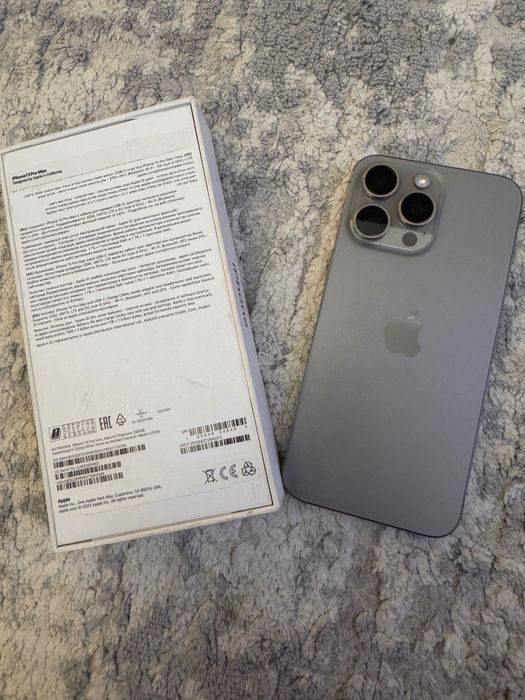 Iphone 15 pro max 256