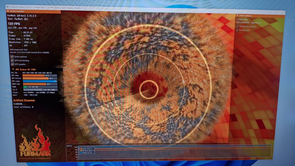 PC Gaming Ryzen 5, RX 7600 8GB, 16 GB RAM