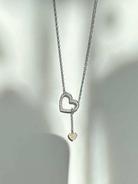 Оригинален комплект бижута, обеци и колие Swarovski