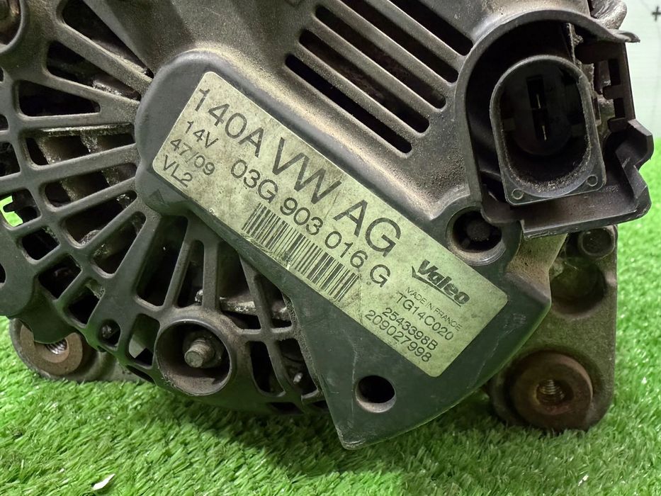ALTERNATOR AUDI A4 B8 2.0 DIESEL 2010 COD OEM 03G903016G 2009-2016