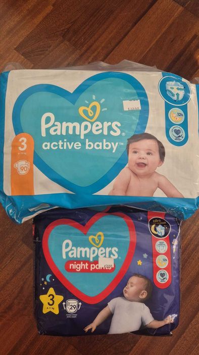 Scutece Pampers nr 3