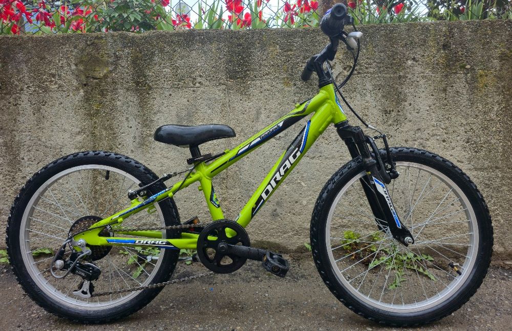 Drag tomahawk 20 цола 6 скорости Shimano Алуминиев Детски с амортисьор