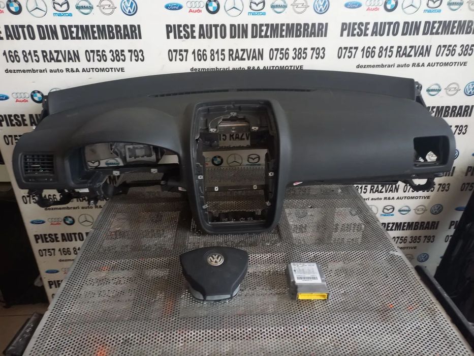 Plansa Bord Kit Airbag Vw Golf 5 Combi Break Variant Jetta Volan Stanga Europa Motor 1.4 Tsi CAX Cu