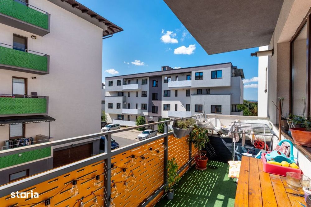 Apartament 2 camere cu balcon si parcare inclusa, Sub Cetate, Floresti