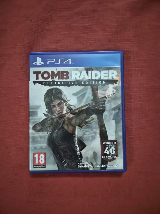 Игра Tomb Raider: Definitive Edition (PS4) — Диск в отличном состоянии