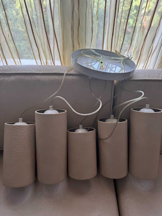 полилей с пет абажура