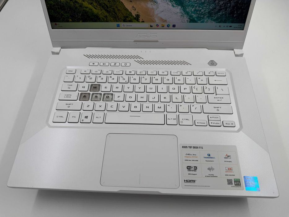 Laptop ASUS TUF Dash F15 i7-11370H 16 GB SSD 1 TB RTX 3070 8 GB Garantie 24 luni CashBox