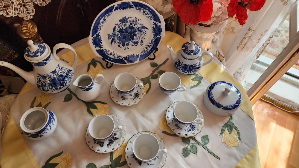 Чайный сервис ГДР Кахла (не полный)