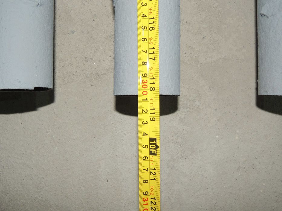 Тръби ф 63,5 x 3,2 мм.      Трифазен вентилатор 0.37 kW, 1380 об.