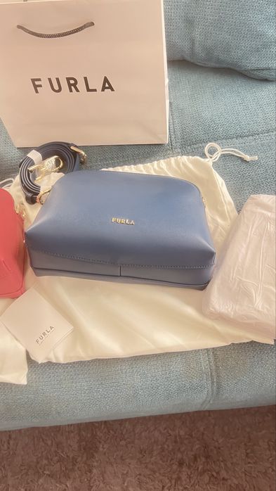 Furla Zelda crossbody bag.В три цвята.100% оригинал със сериен номер,етикети,care instructions,прахова торбичка(dust bag) подаръчен плик FURLA
