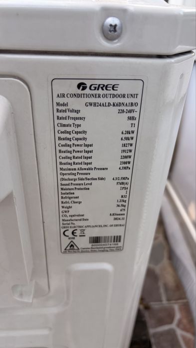 Aparat Aer Conditionat 34000BTU GUD100W cu WiFi