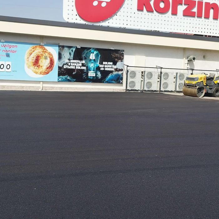 Asfalt ishlari | Асфальт | Asfalt для площадок и подъездов | AS-15