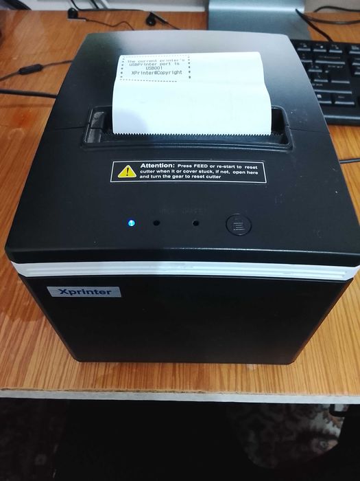Термопринтер Xprinter XP-E200L Xprinter XP-365B сканер Honeywell HF680