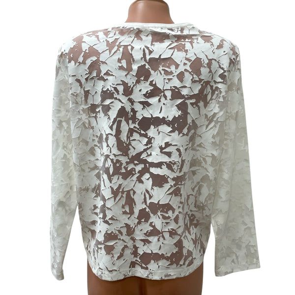 Дамска бяла блуза COS размер L