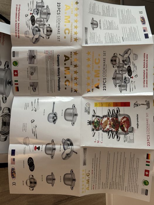 Set Profesional de gatit 23 piese