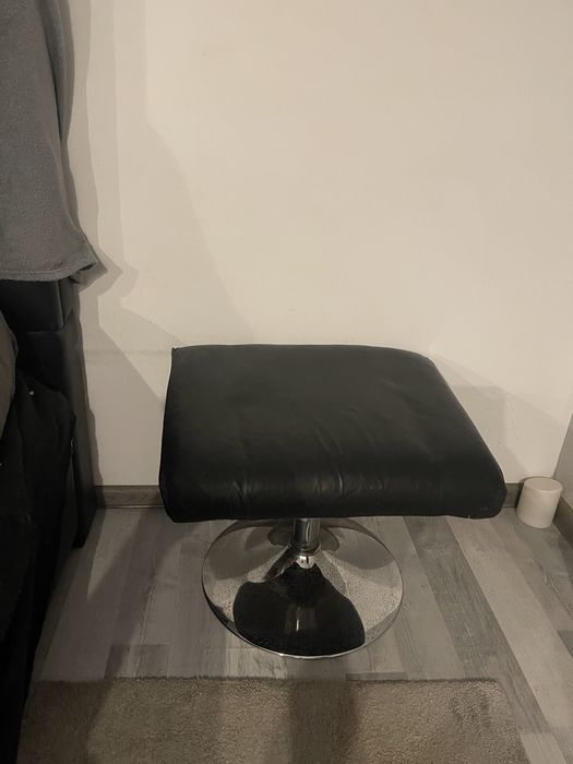 Scaun noptiera revliner piele naturala