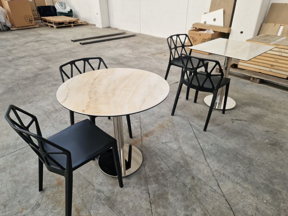 Mese cafenea , rotunde,  patrate.