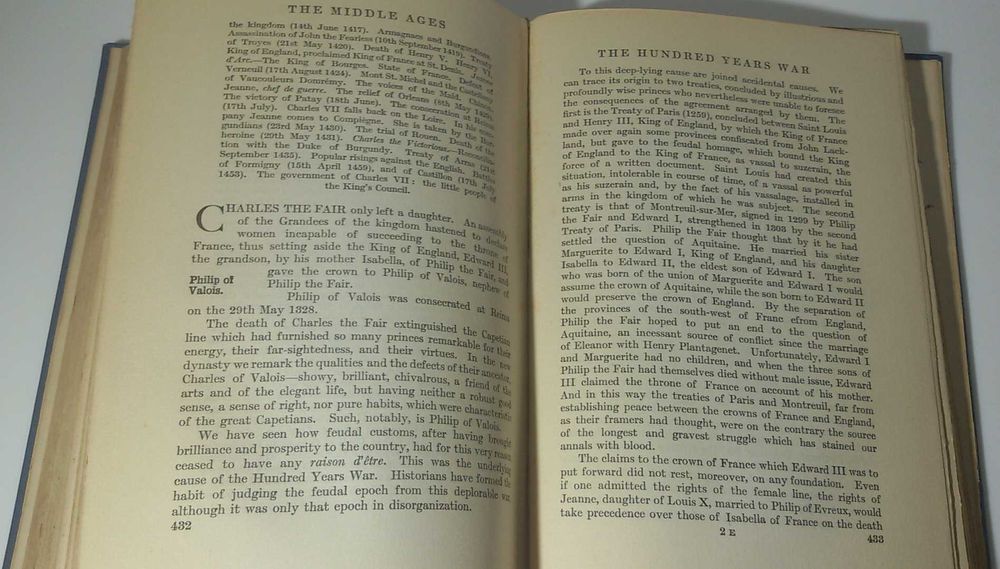 Стара книга - The Middle Ages - Fr. Funck-Brentano 1926