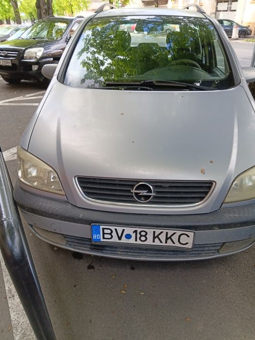 Vând Opel Zajfira ,mai multe detalii la tel 0770450261 ,fără  incidente în trafic ,acte in regulă  are si baulet deasupra(portbagaj).