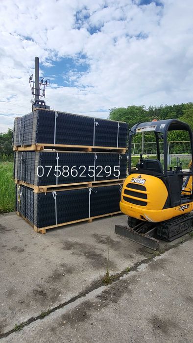 Constructie gard /gri antracit/ H2m fir 4mm   140 lei m.l  / firma