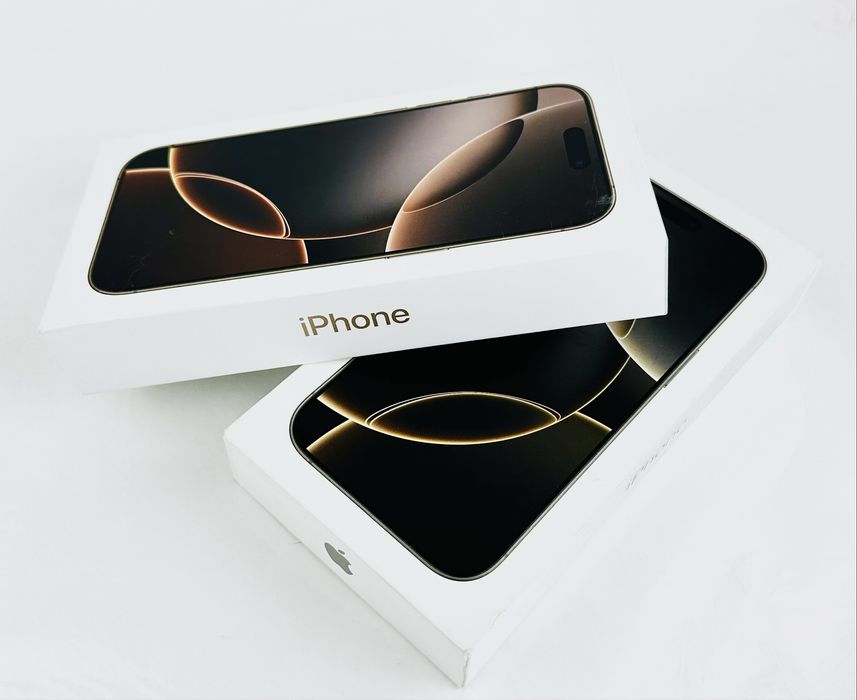 НОВ! Apple iPhone 16 Pro 128GB Desert Titanium Гаранция!