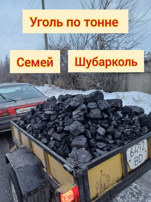 Отборный уголь по тонне доставка Семей Шубарколь
