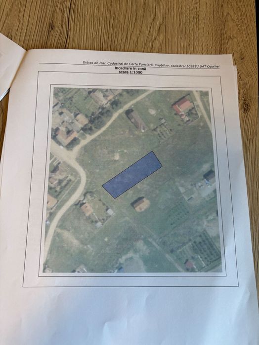 Teren Intravilan Fughiu Osorhei 70€/mp