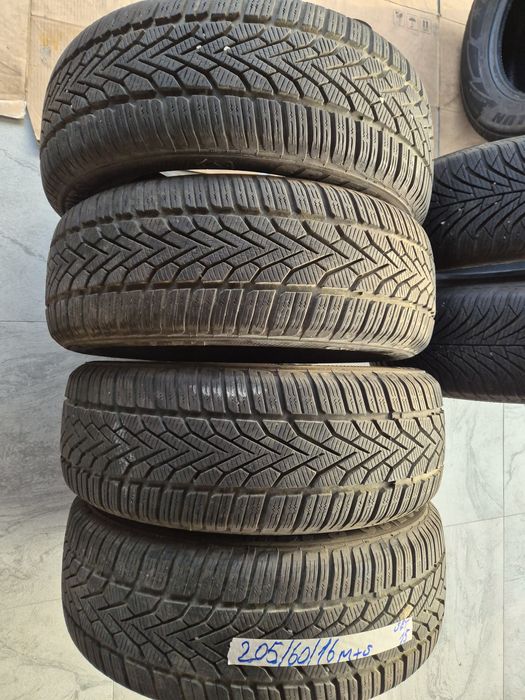 Vând cauciucuri 205/60/16 M+S set complet imp Germania