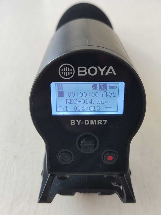 Microfon cu inregistrare pe card Boya BY-DMR7 - pt camere mirrorless