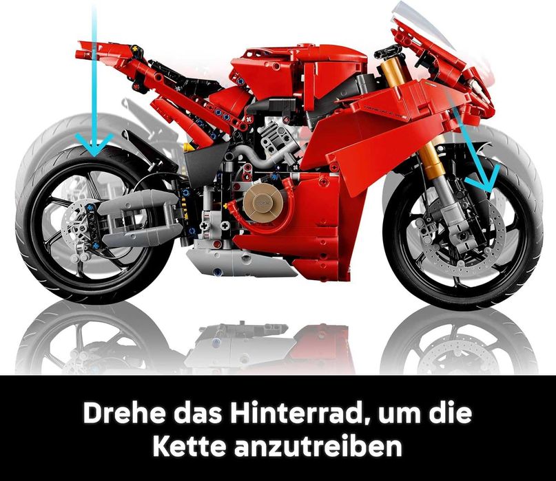 Конструктор LEGO Technic Ducati Panigale V4 S Motorcycle! Новый!