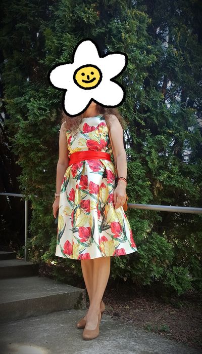 Rochie de vara cu spatele decupat