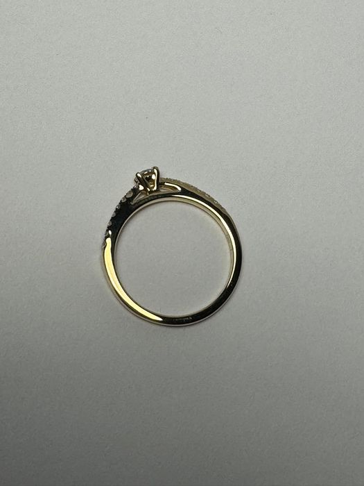 Inel TEILOR aur 18K cu diamante 0,39 ct, nou, certificat