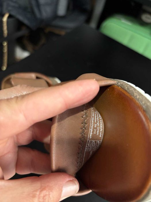 Дамски  сандали от естествена кожа