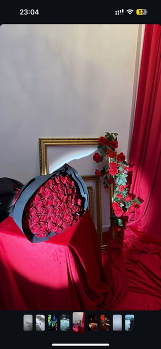 Букет роз. Осталось после фотосессии. Свежие