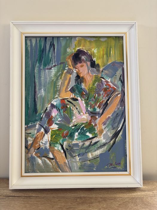 Tablou, 30/40, panza panel