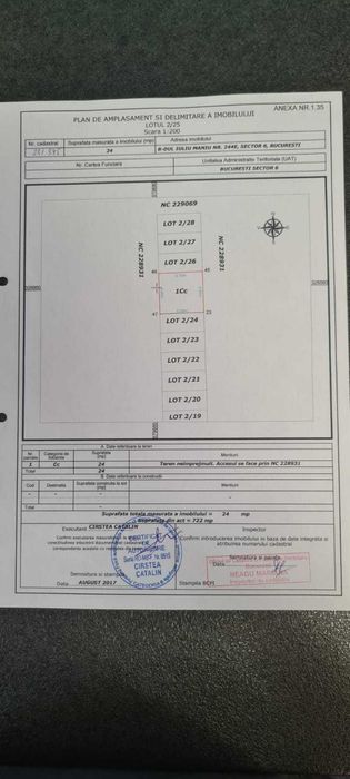 Loc parcare suprateran dublu-Rotar Park 1-Militari-200m metrou Pacii