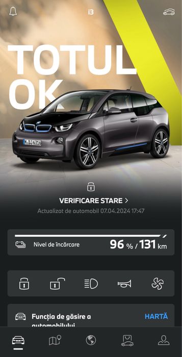 BMW i3 2015 170 cp. electrica impecabila
