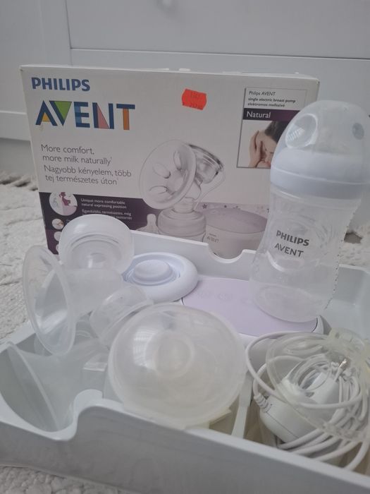 Помпа за кърма Philips Avent Comfort SCF332/01 Natural, Електрическа