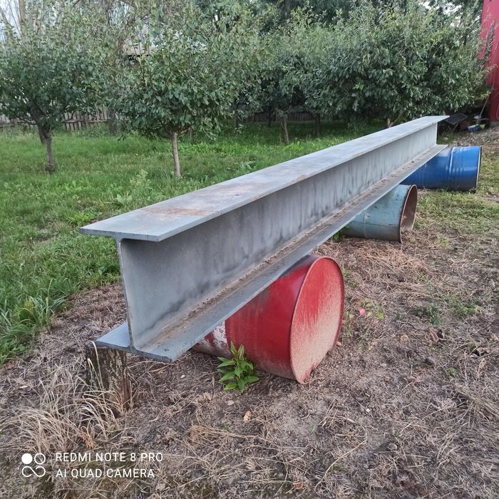 Profil I 300x400x6060mm și role angrenare pod rulant