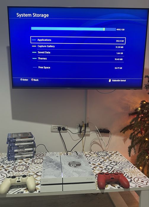 PS4 Editie limitata Destiny 512GB  2 manete Stare foarte buna