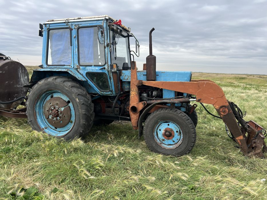 Продам МТЗ 80 с телегой