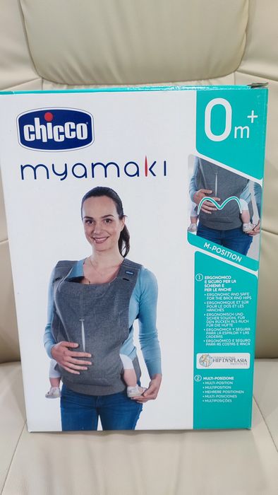 Ергономично кенгуру 3 в 1 Chicco - Myamaki Complete