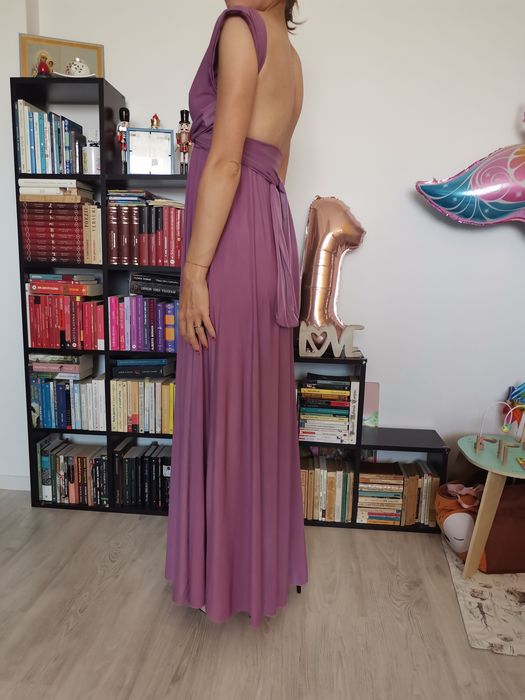 Rochie versatilă, violet
